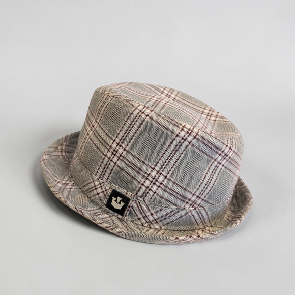 Goorin Bros Other - Goorin Bros Biggles Plaid Fedora Hat Classic Unisex Vintage Style Hat M